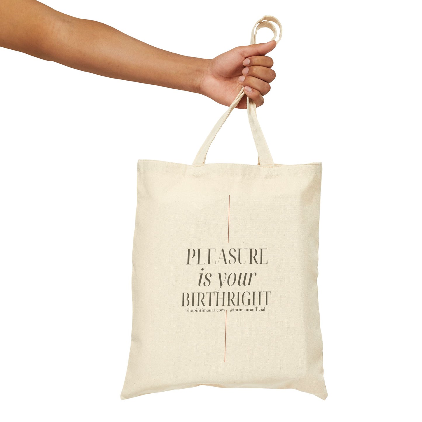Your Birthright Tote (Cotton Canvas Tote Bag)