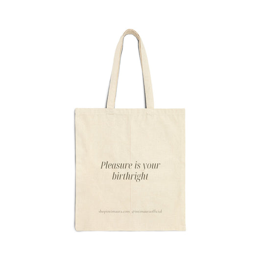 Your Birthright Tote (Cotton Canvas Tote Bag)