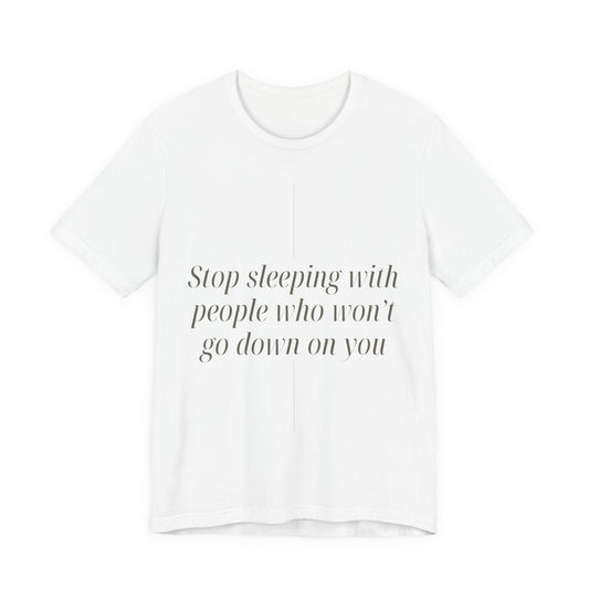 Own Your Pleasure Tee (Unisex Jersey Short Sleeve Tee)