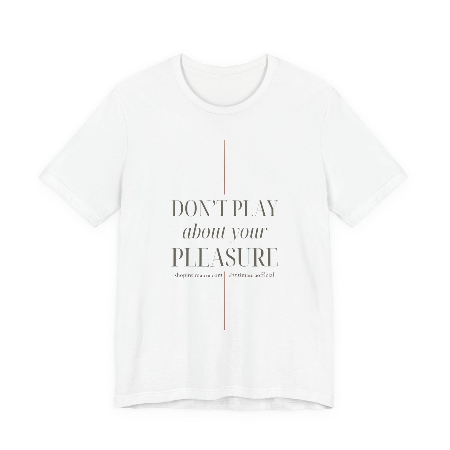 DON'T PLAY Tee (Unisex Jersey Short Sleeve Tee)