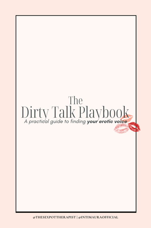 The Dirty Talk Playbook